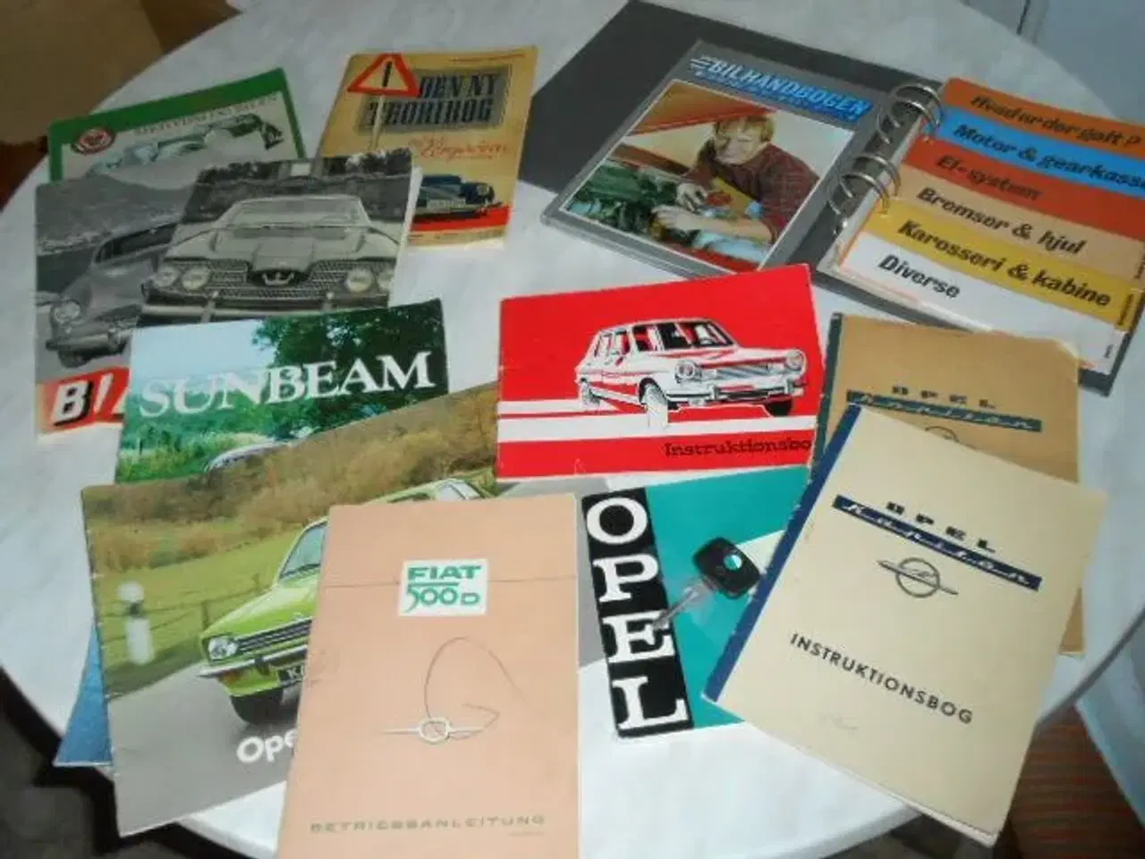 Billede 1 - Bilbøger fra 1954-1985