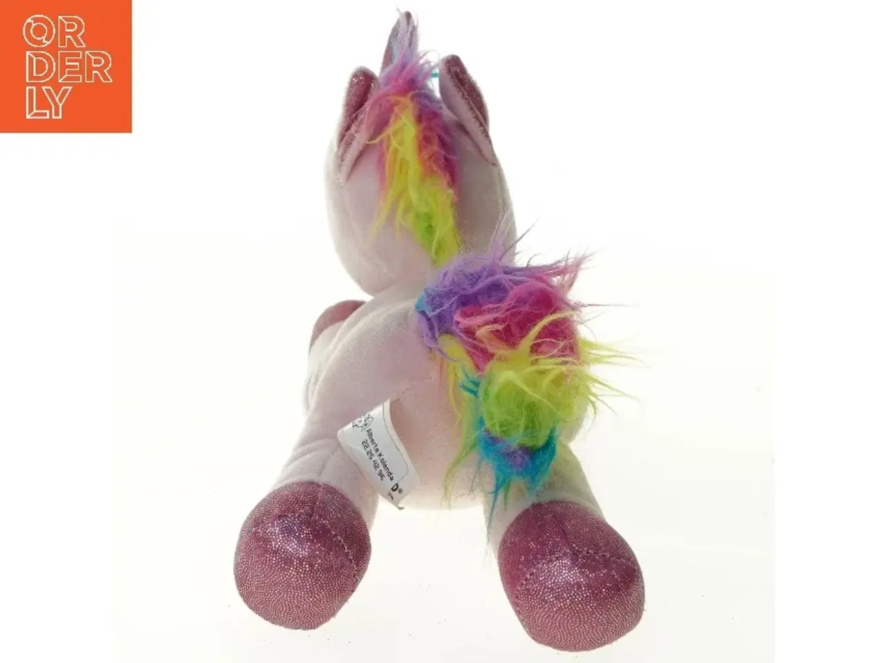 Billede 4 - Bamse, enhjørning fra Toy World (str. 22 x 9 cm)