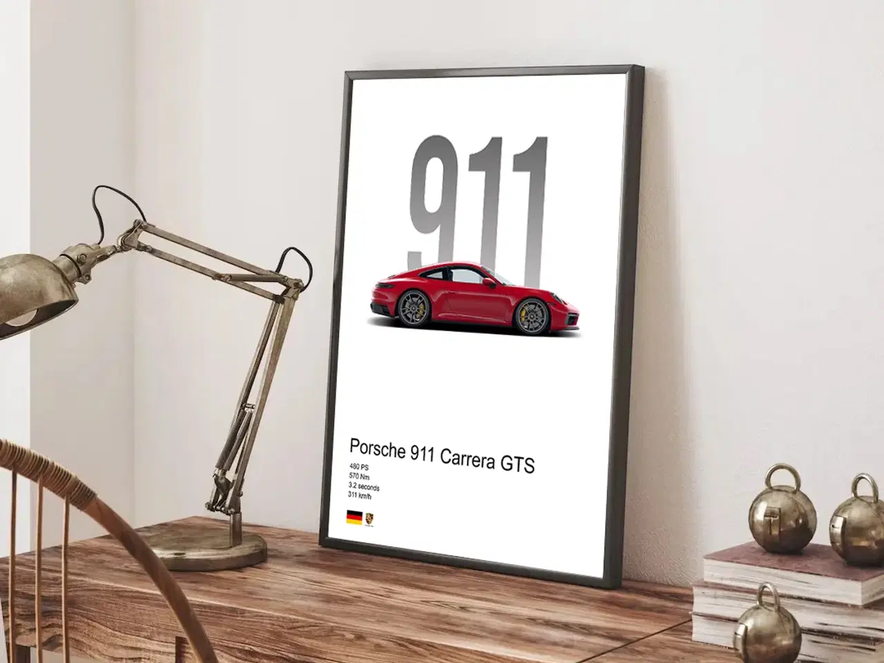 Billede 3 - 50% rabat på Porsche-  Bil plakater