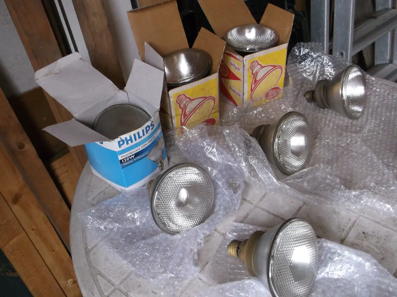 Billede 3 - Pære 7 stk. 1 stk. 120 watt - 6 stk. 150 watt 230 