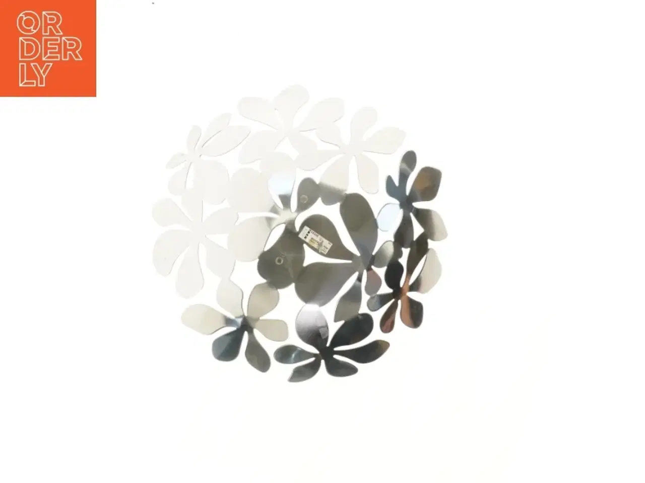 Billede 4 - Dekorativ skål i stål fra IKEA (str. Ø 40x6 cm)