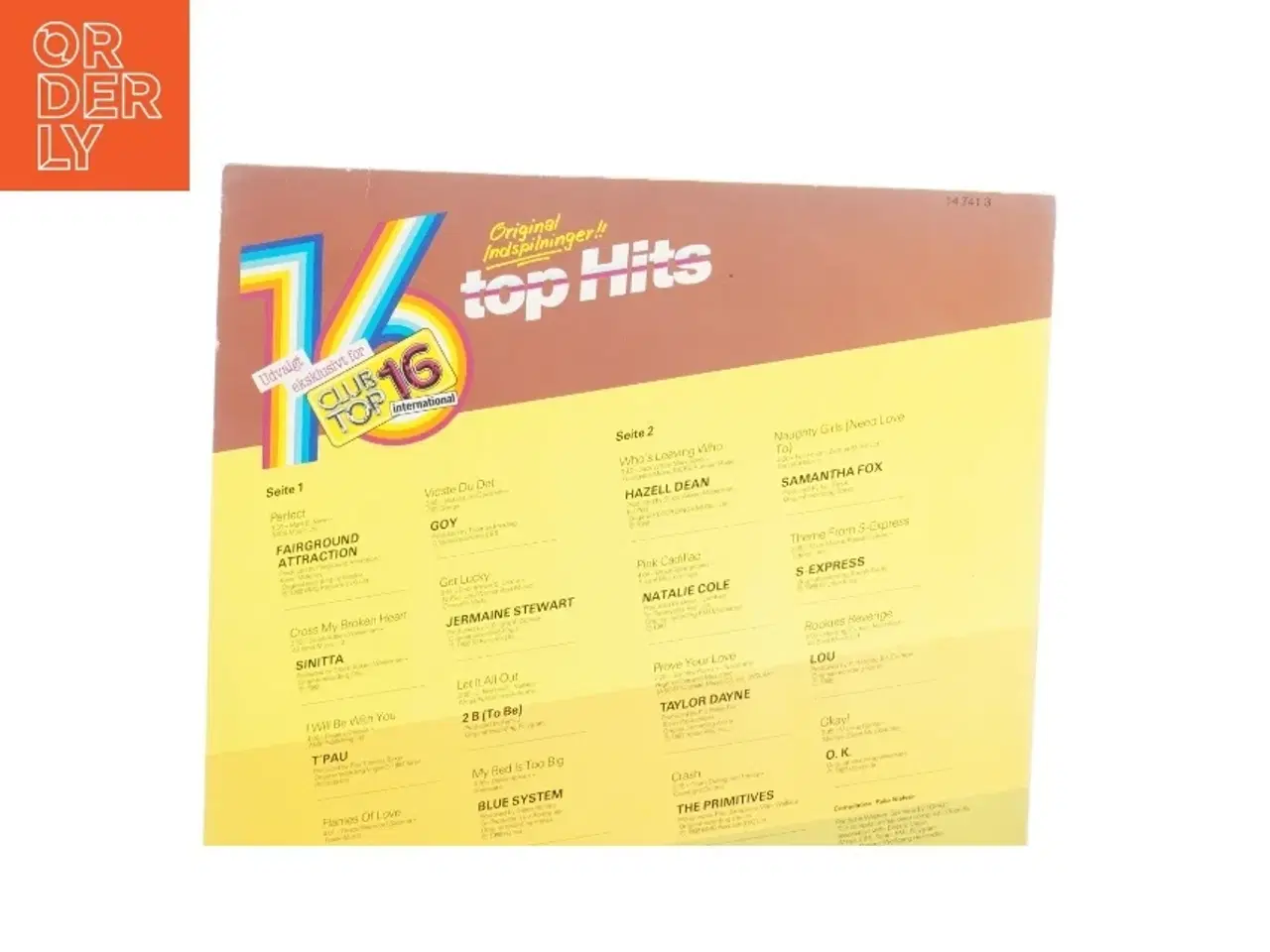 Billede 2 - 16 Top Hits Vinylplade