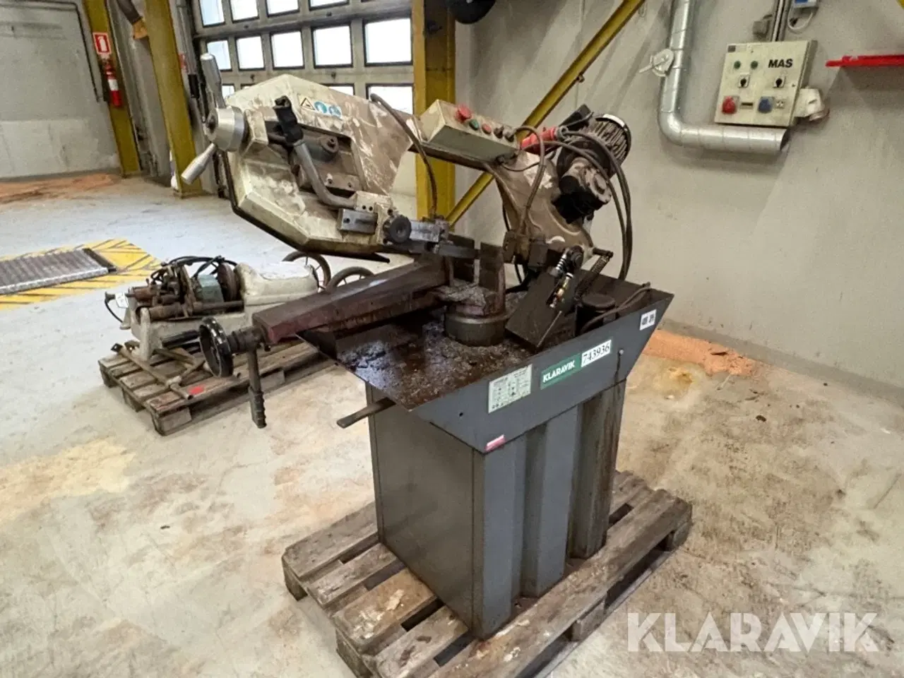 Billede 2 - Metalbåndsav Optimum OPTI S275G