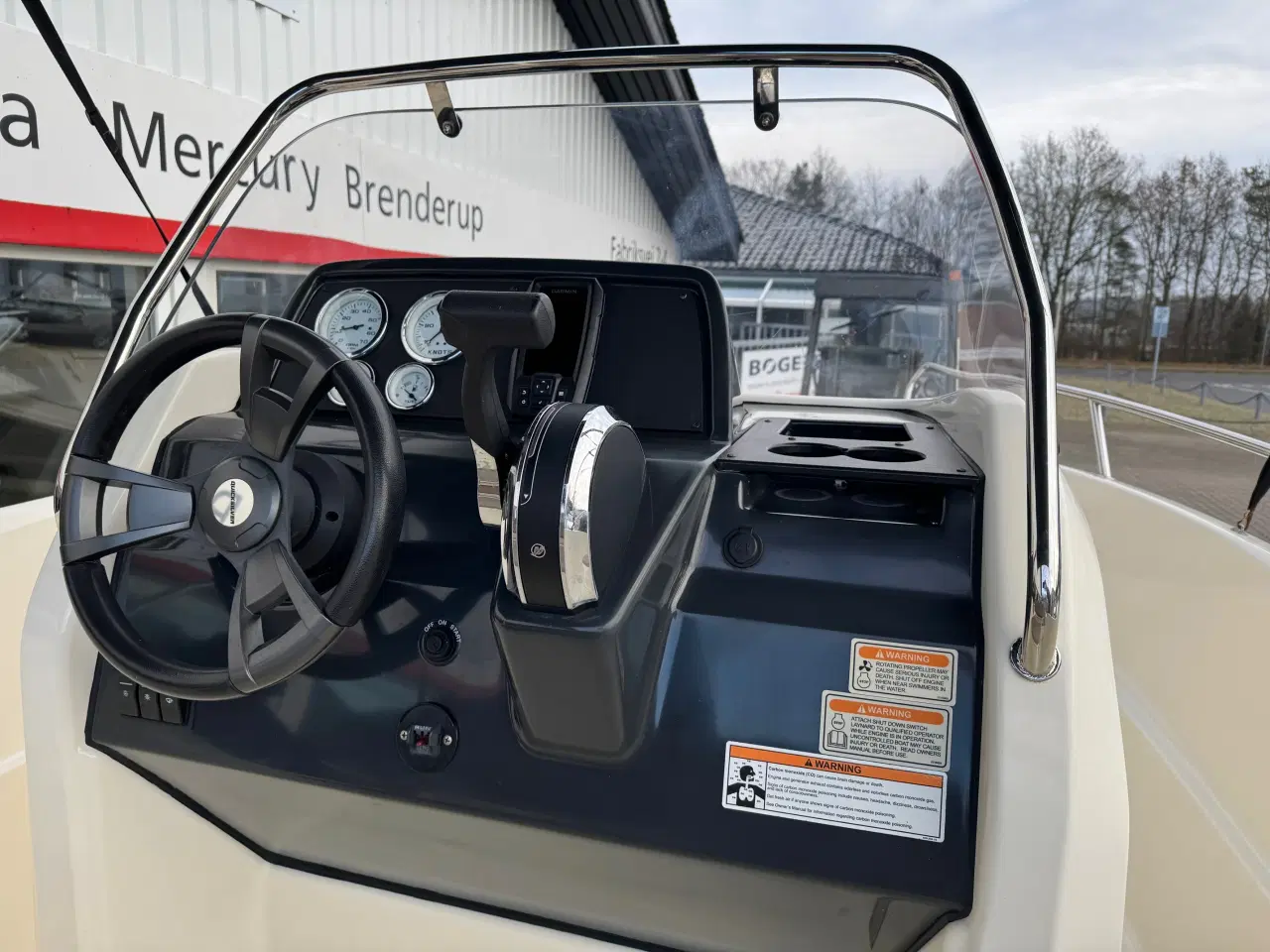 Billede 6 - Activ 505 Open med F60 Mercury-EFI 4 takt og 1000 kg Brenderup trailer.