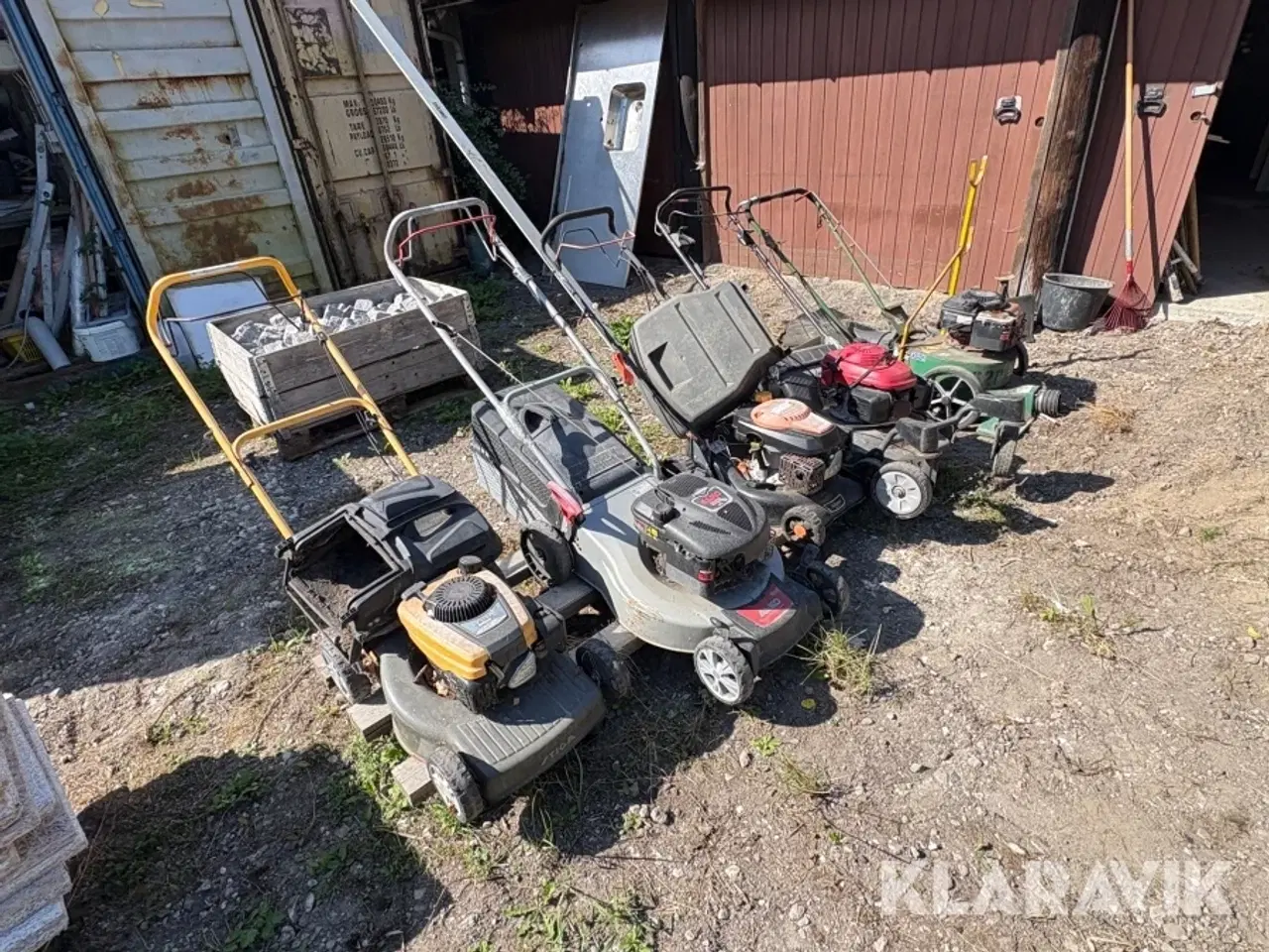 Billede 3 - Plæneklippere og løvsuger Billy goat - Honda - Stiga - alko - Adams 5 styks