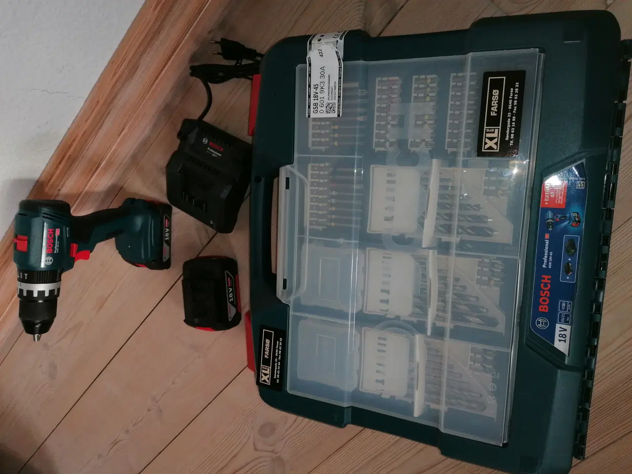 Billede 2 - Bosch Slagbore - / skruemaskine 18v-45 