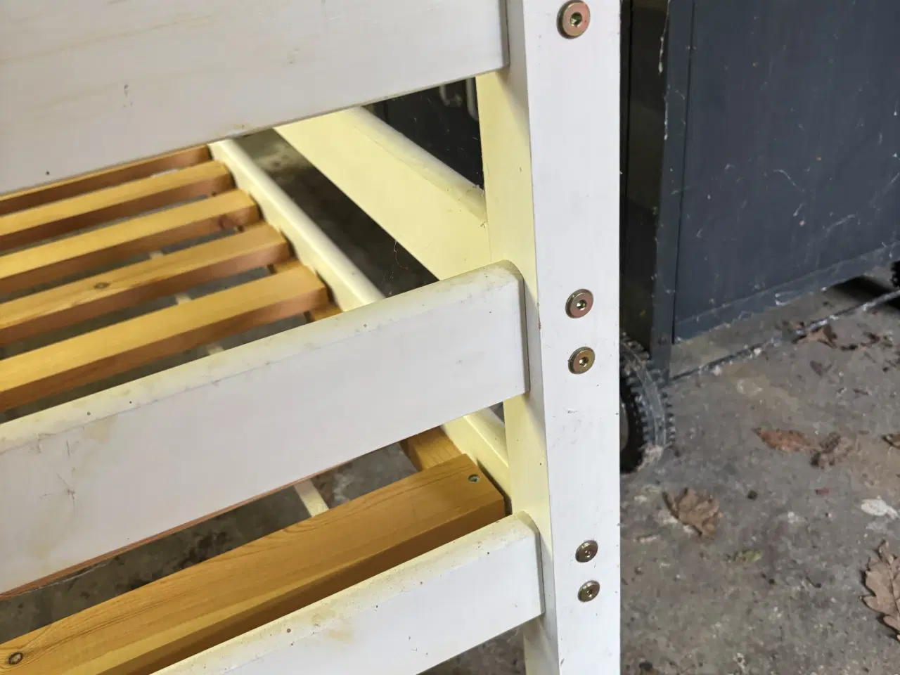 Billede 2 - Juniorseng 70x140 cm, hvid