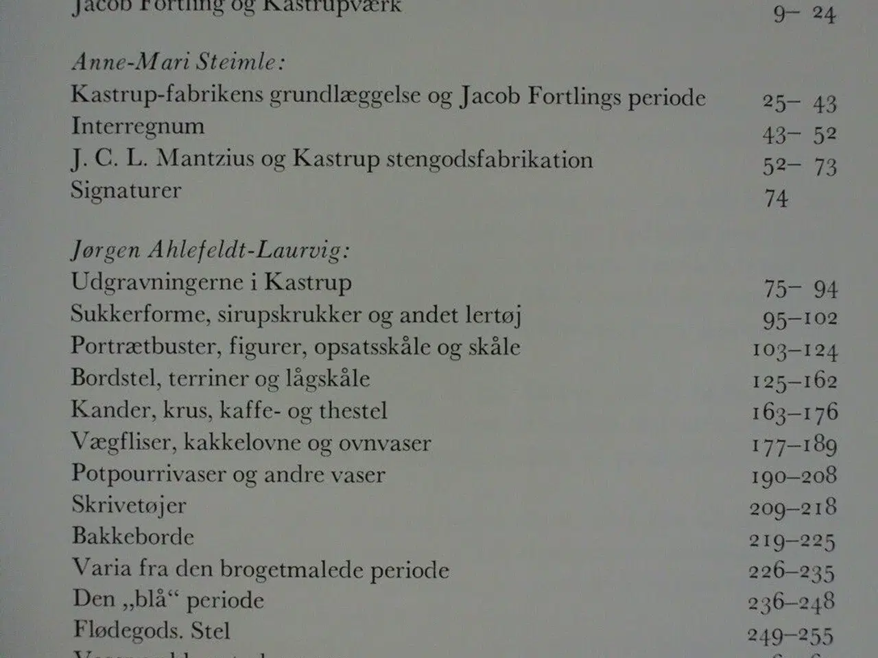Billede 2 - fajencer og stengods fra fabriken i kastrup, af jø
