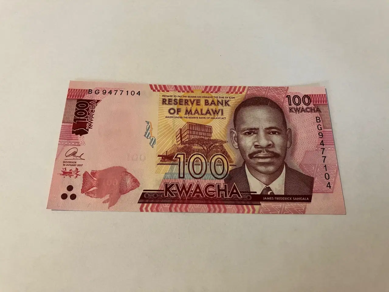 Billede 1 - 100 Kwacha Malawi