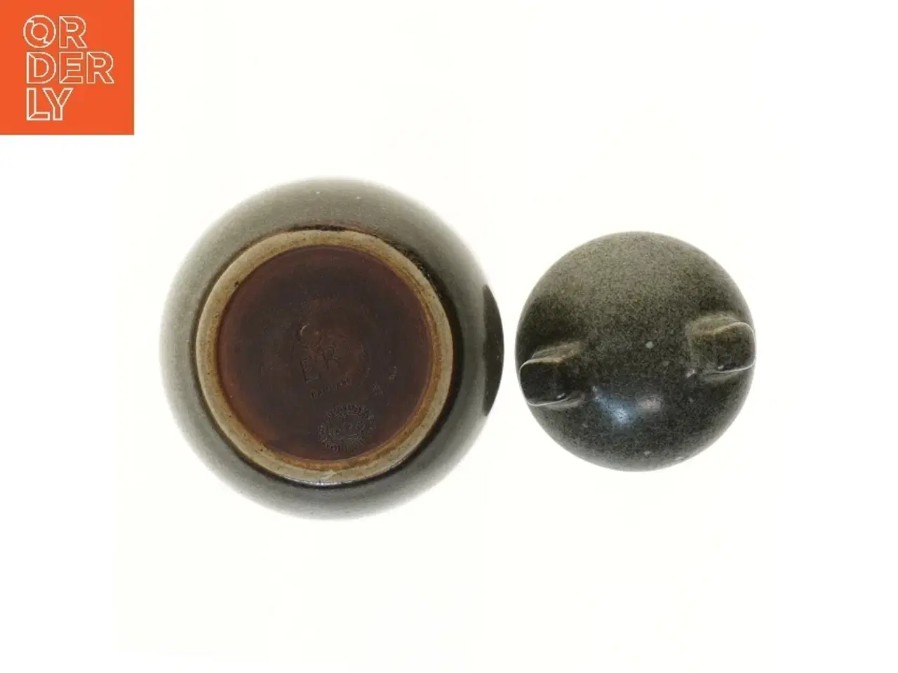 Billede 4 - Saxbo Keramik krukke med låg (str. 15,5 cm)