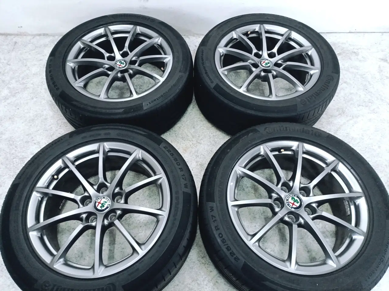 Billede 5 - 5x110 17" ET33 nav 65,1ø ALFA ROMEO GIULIA fælge