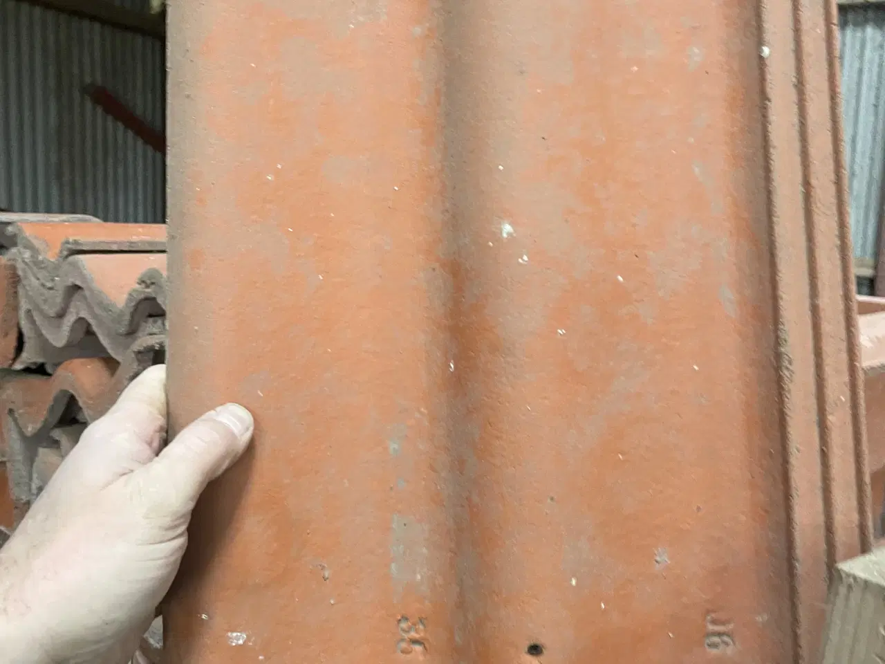 Billede 1 - IBF teglrød beton tagsten