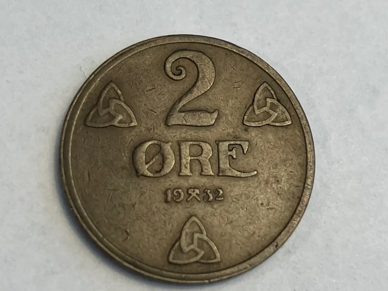 Billede 1 - 2 Øre 1932 Norge