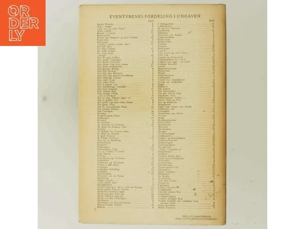 Billede 3 - Eventyr af H.C. Andersen (Bog)