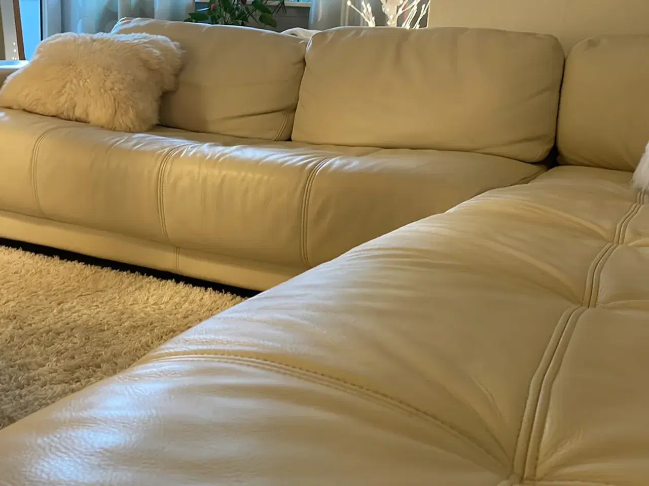 Billede 4 - Læder sofa