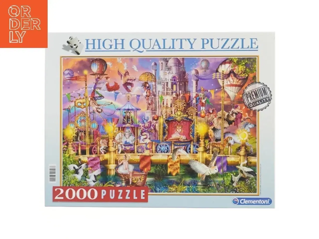 Billede 1 - Puslespil med 2000 brikker fra Clementoni (str. 2000 brikker 97,5x66,8 cm)