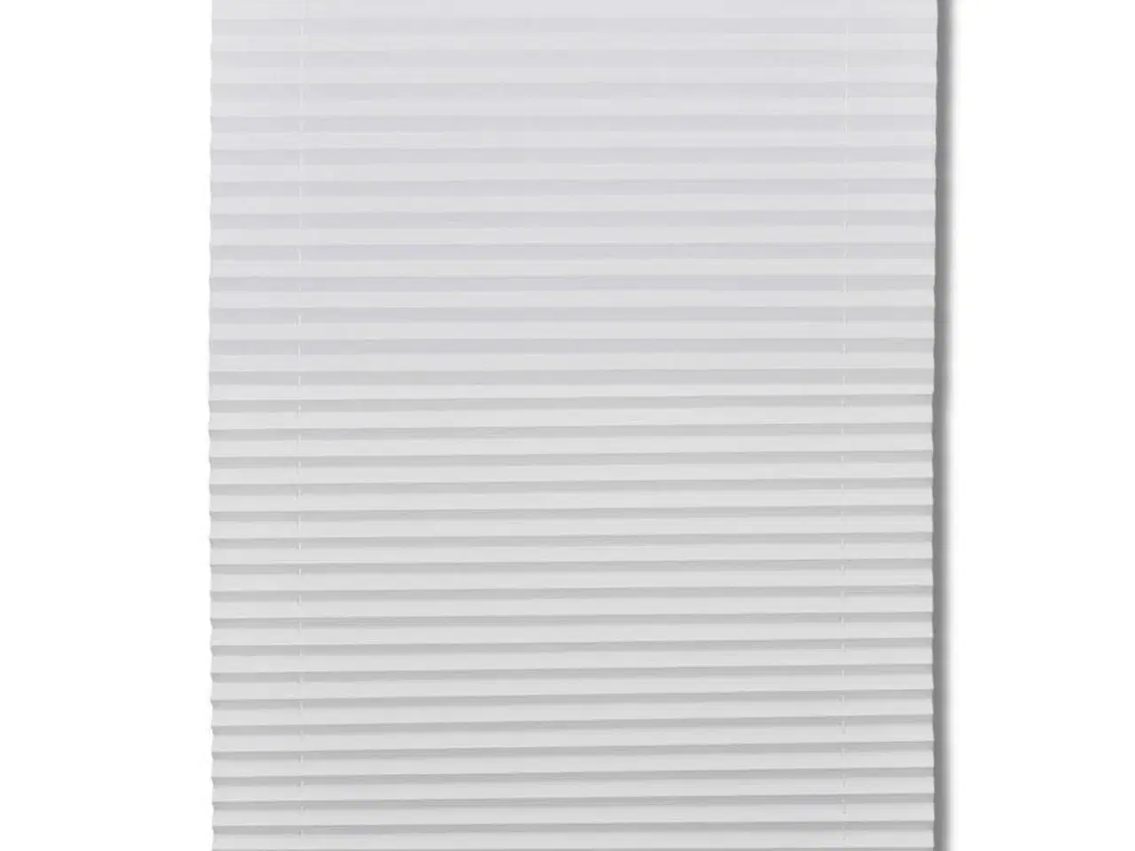 Billede 2 - Plisségardiner 110 x 100 cm hvid
