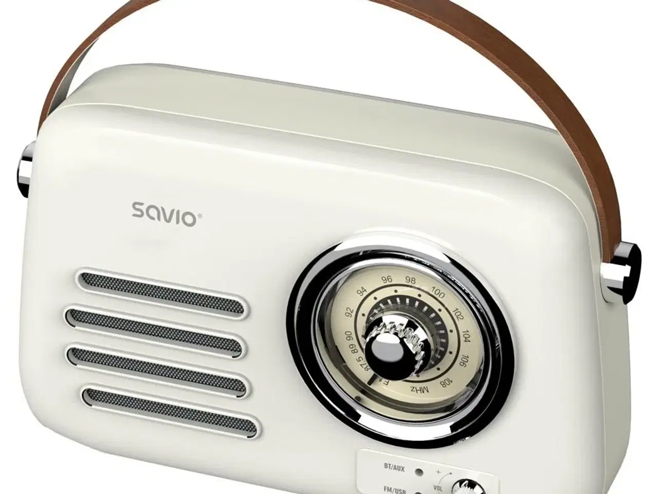 Billede 2 - Radio med Bluetooth - Savio RS-02, hvid