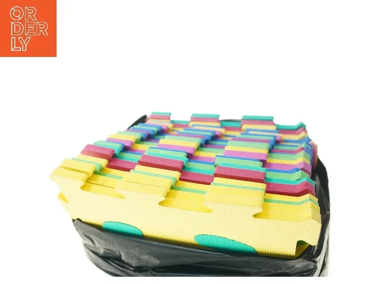 Billede 2 - Puzzle skumgulvfliser (str. 25 stk 32x32 cm)