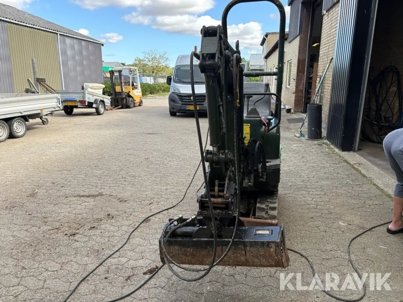 Billede 2 - El minigraver Yanmar Sv08