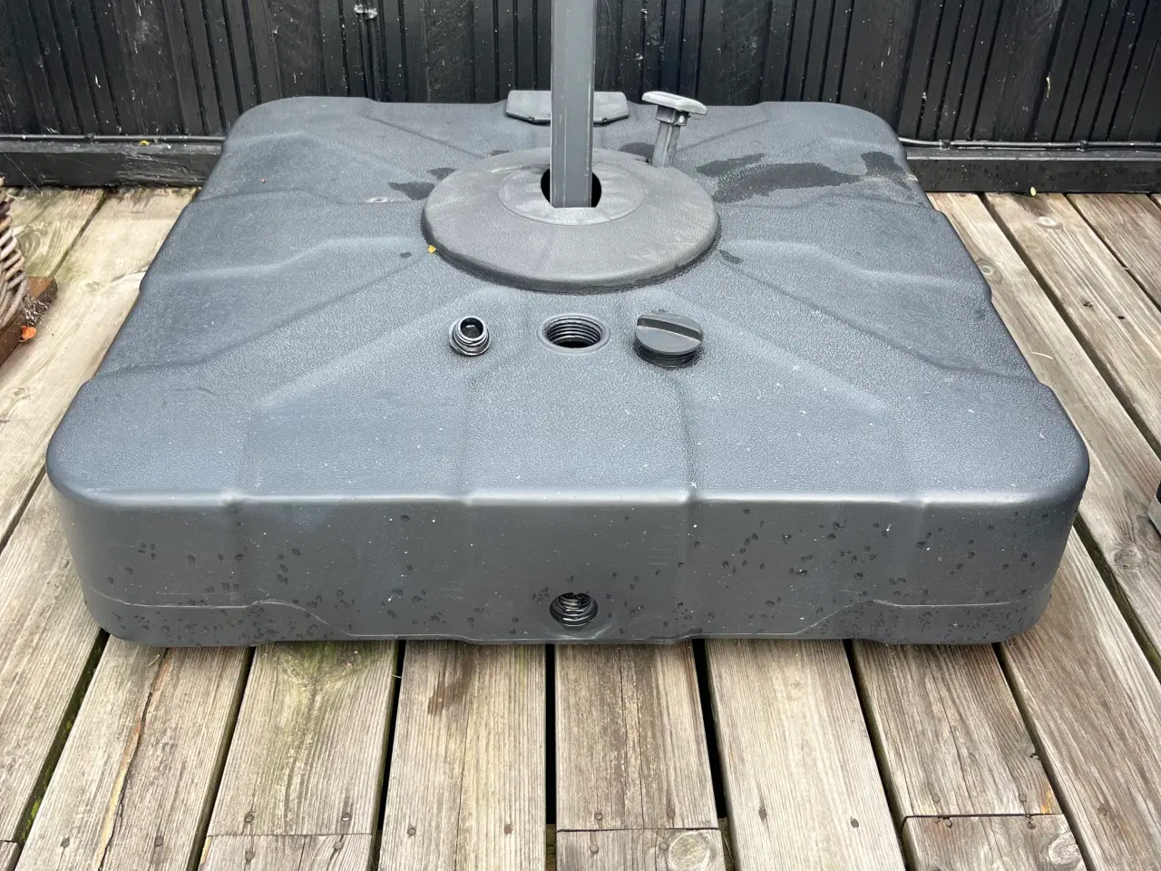 Billede 5 - Haveparasol 3x3m sort/antracitgrå