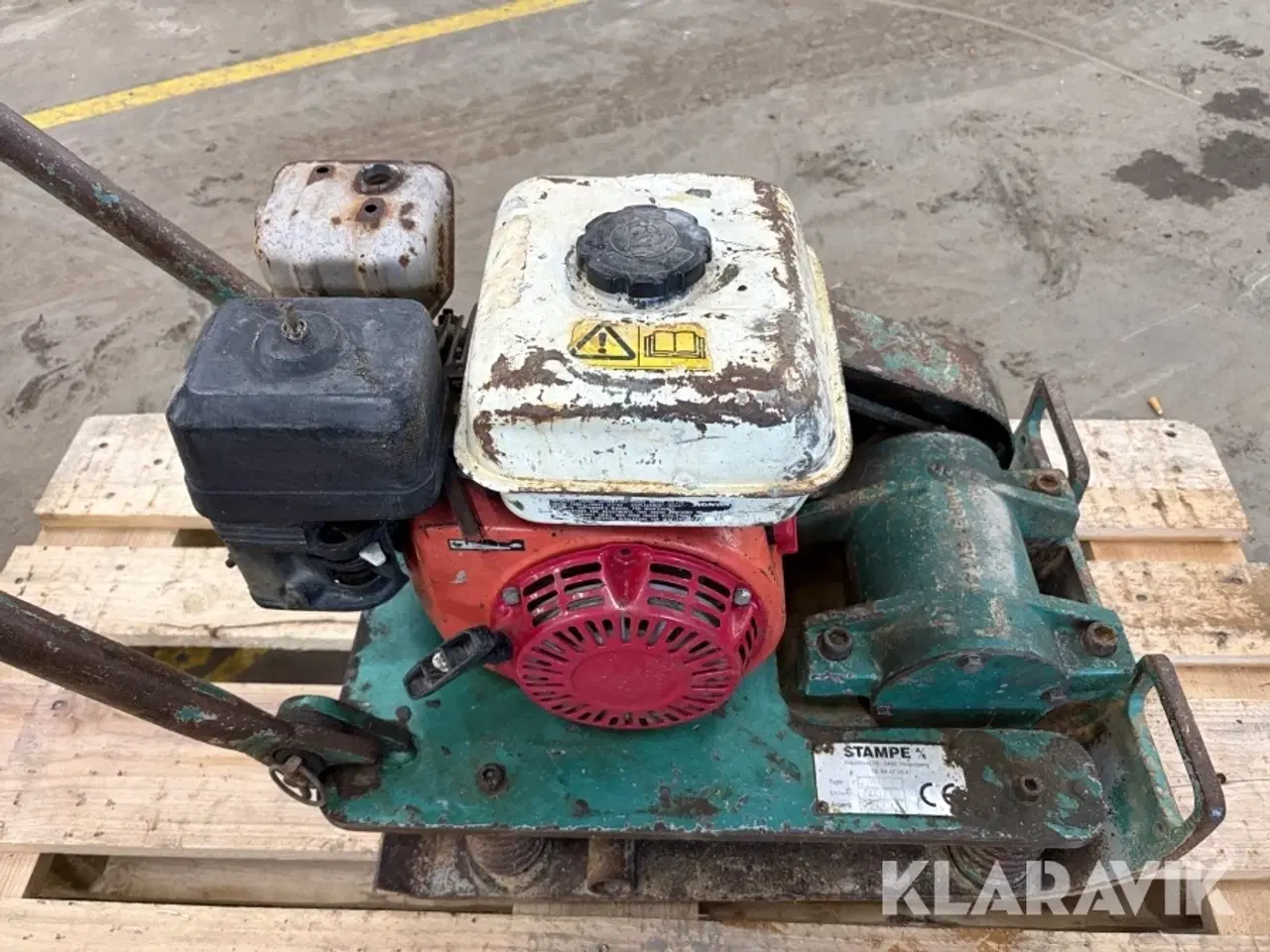 Billede 9 - Pladevibrator Stampe SV400H