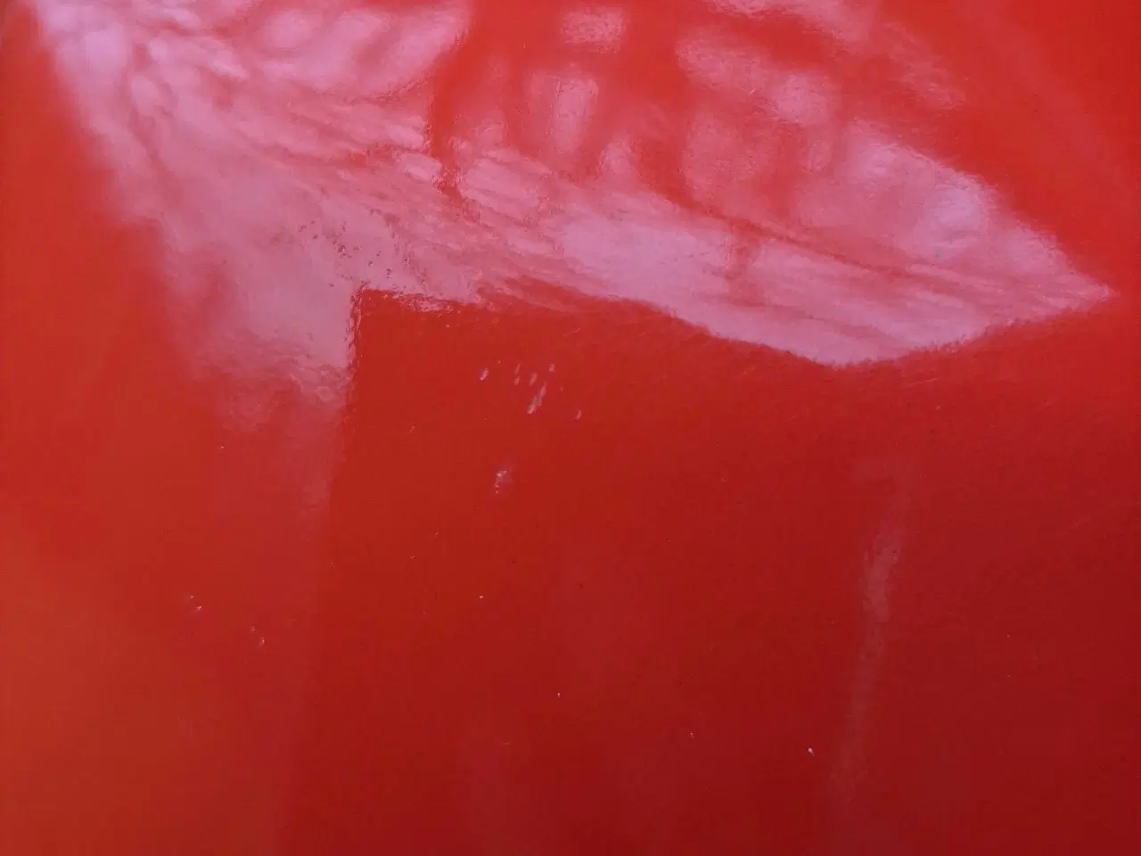 Billede 11 - Smukke værkstedspendler i rødorange emalje