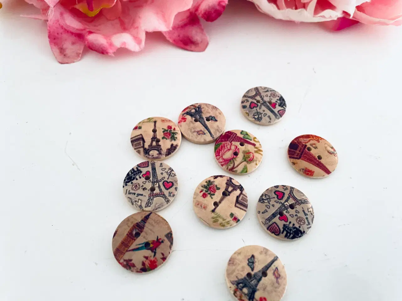 Billede 1 - Knapper 10 stk.