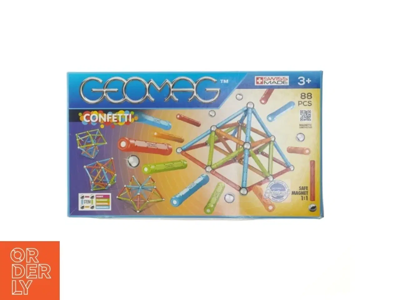 Billede 1 - Geomag Confetti byggesæt fra Geomag (str. 88 stykker i)