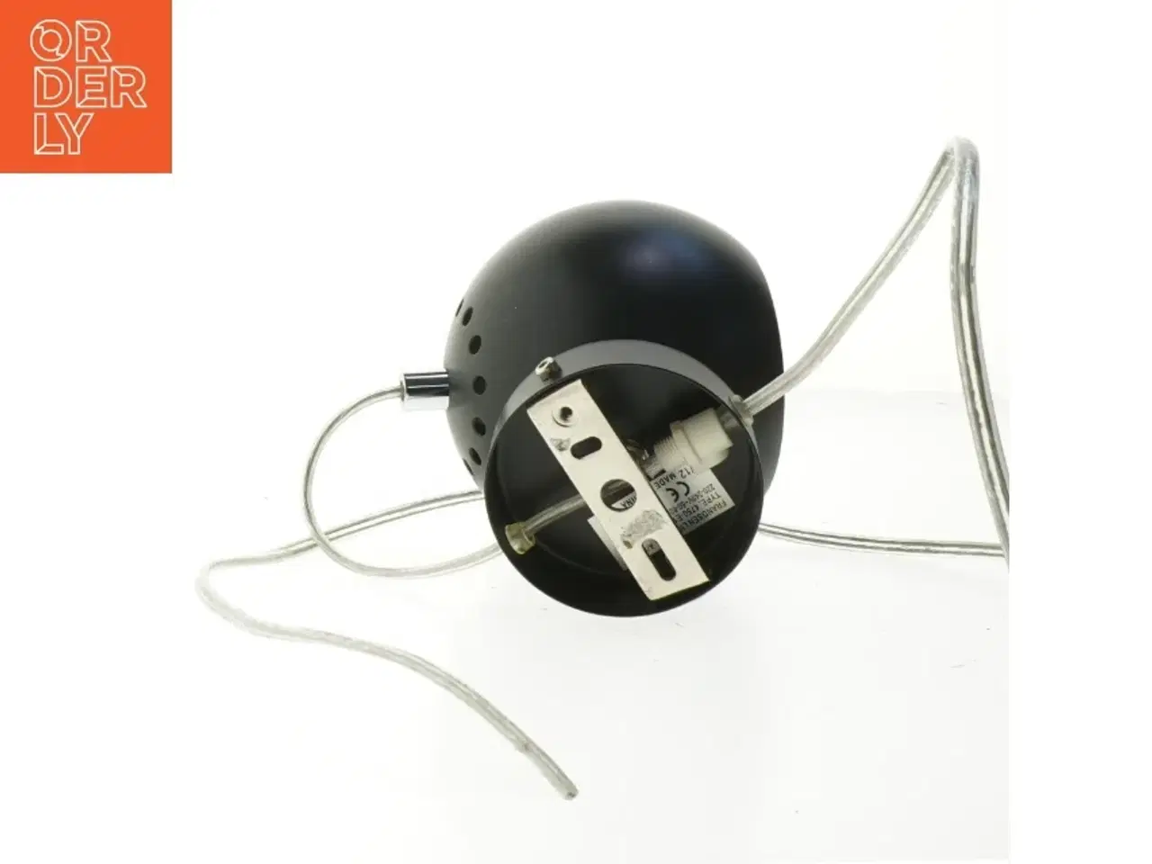 Billede 3 - Sort kugleformet spotlampe (str. 16 cm)