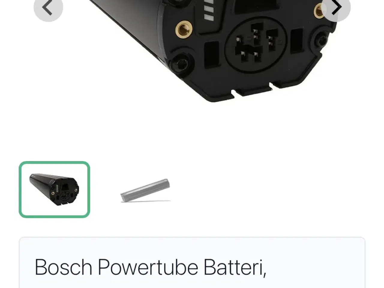 Billede 3 - Batteri Bosch powertube 500Wh