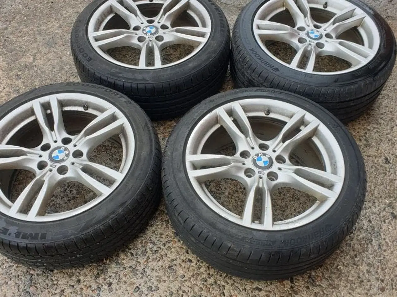 Billede 6 - BMW dæk  Fælge med dæk Jeg 4 stk flotte sommerdæk 