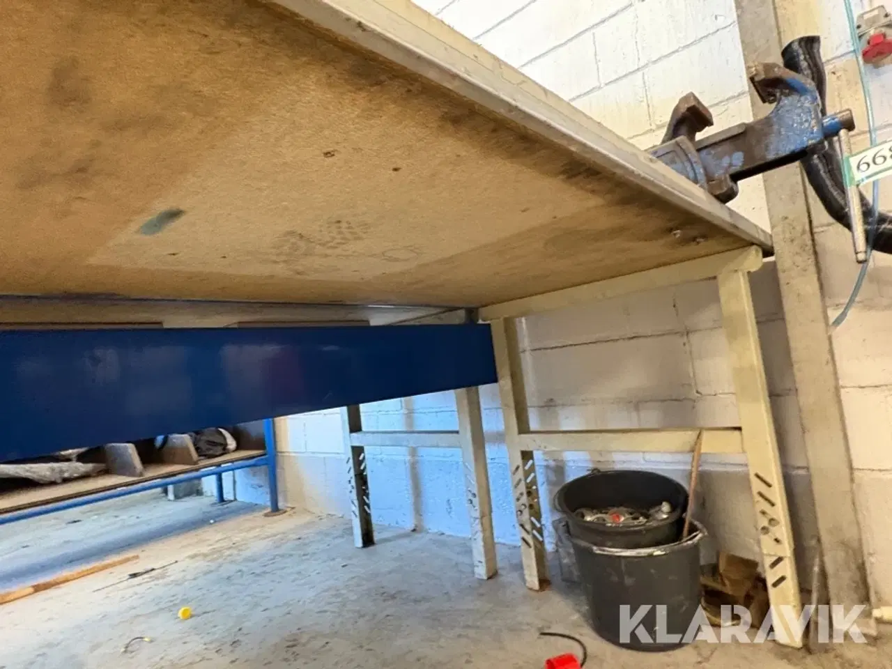 Billede 5 - Værkstedsbord