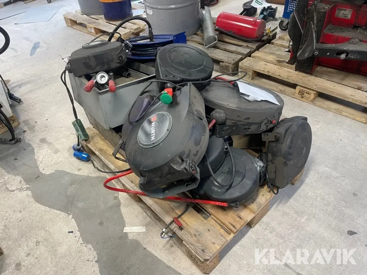 Billede 3 - Slangeopruller - boltsaks - metal skuffer