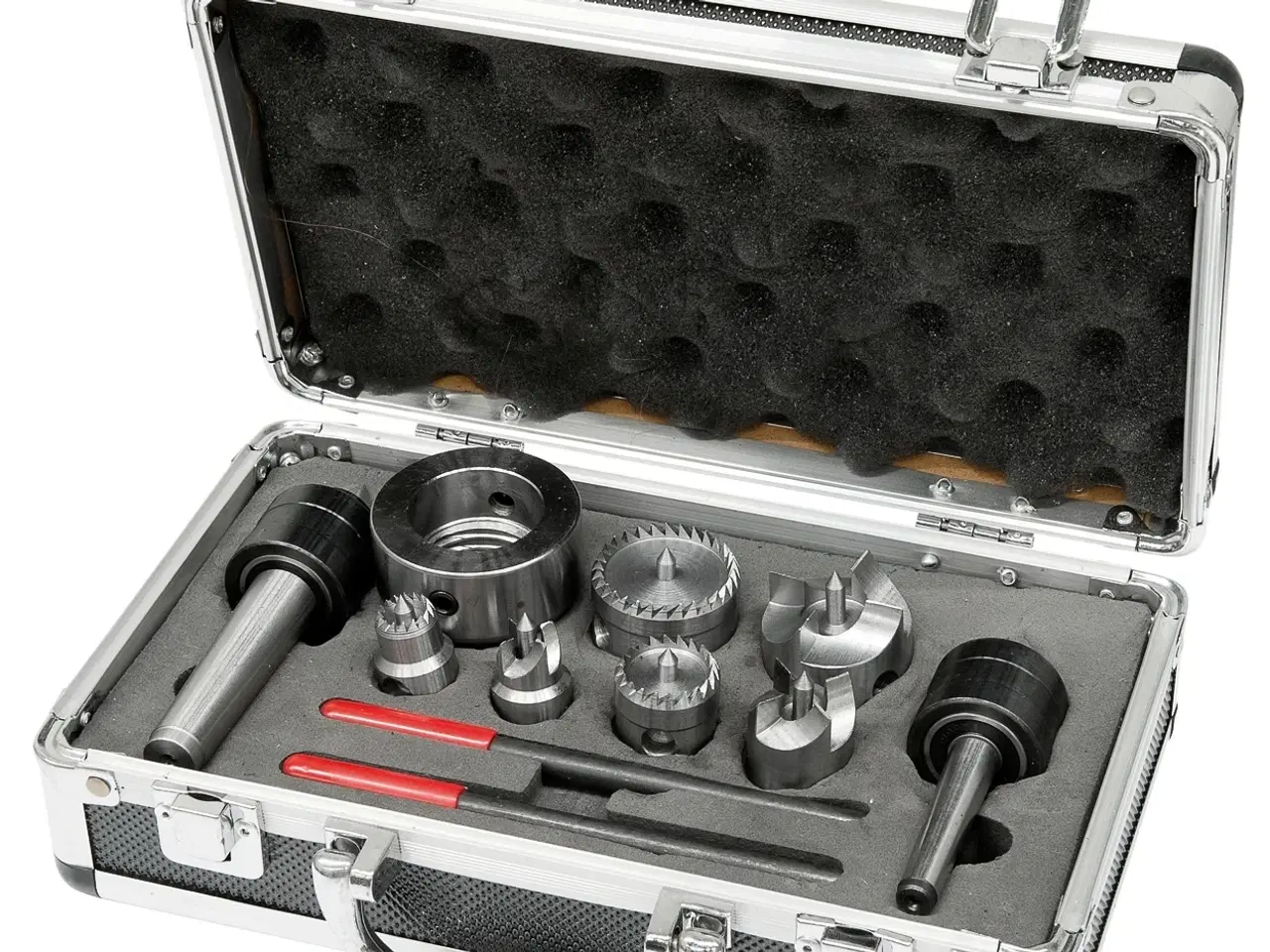 Billede 1 - Medbringersæt M 33 x 3,5 inkl. 2 pinoler MK 1 og MK 2, 9 dele i kuffert