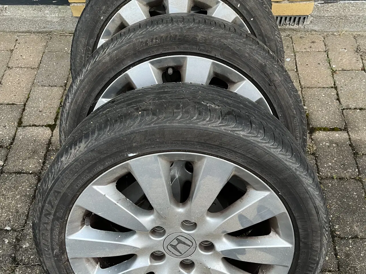 Billede 2 - Originale alufælge til Honda Civic