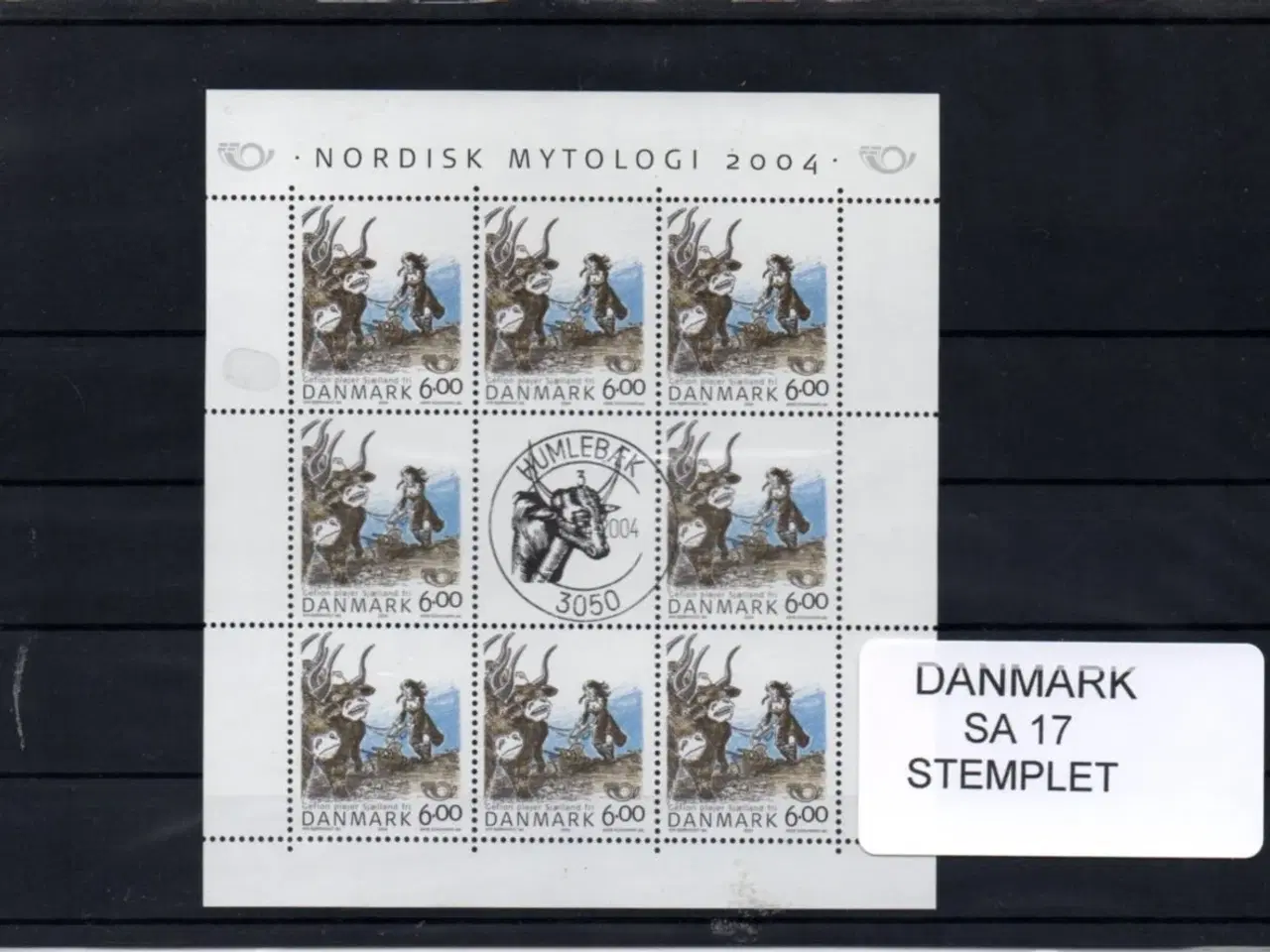 Billede 1 - Danmark - Småark SA 17 - Stemplet