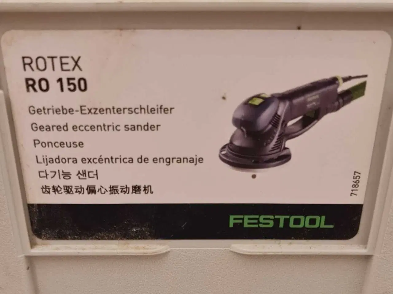 Billede 3 - Festool rotex FEQ-PLUS 150 