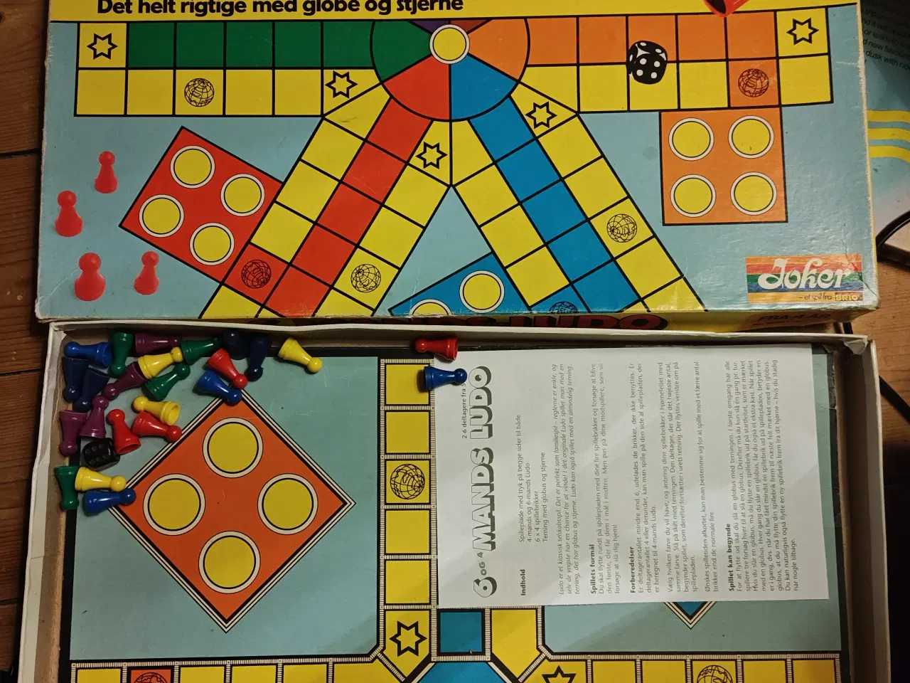Billede 1 - 6 Mands Ludo Brætspil (og 4 mands)