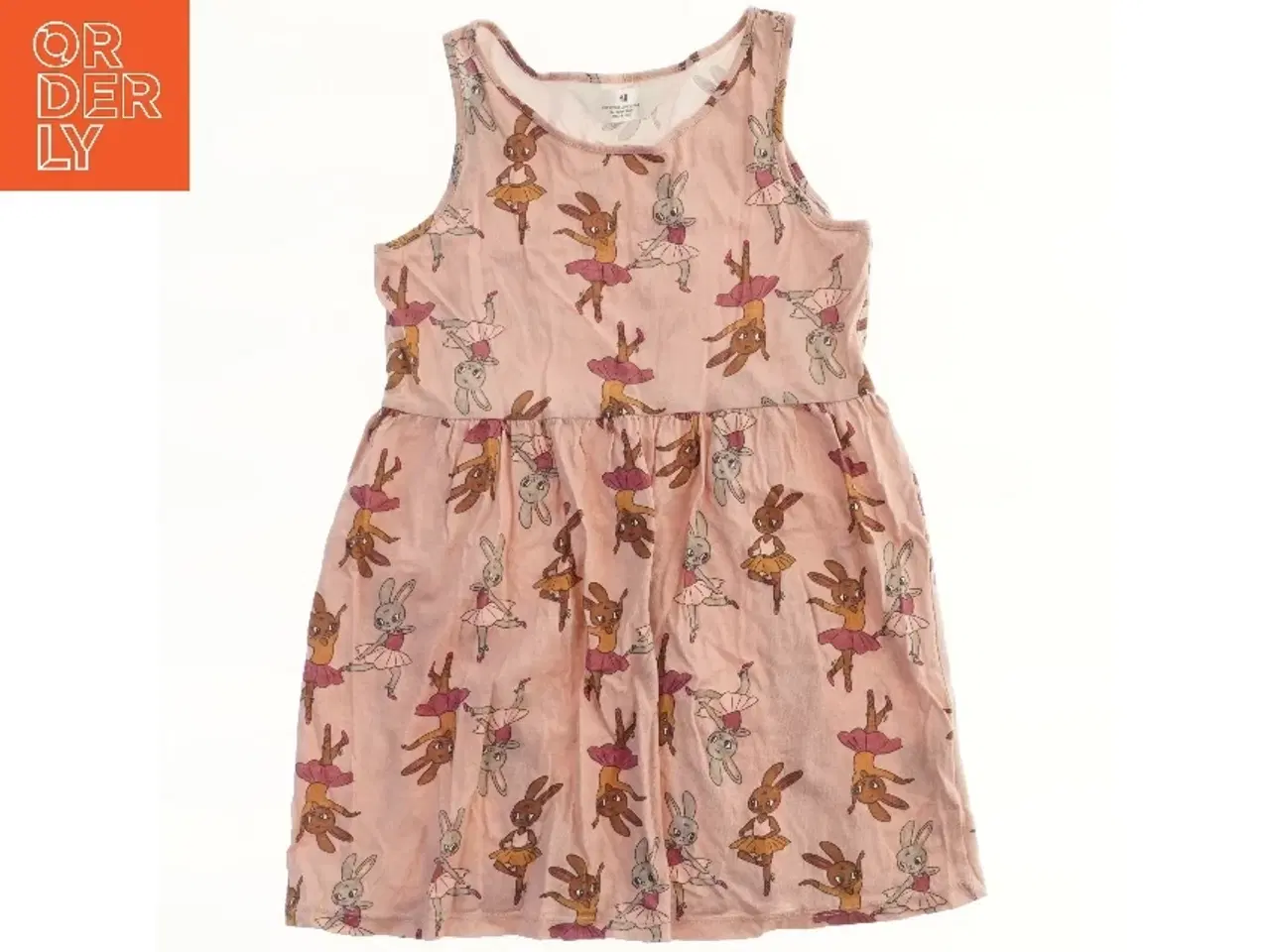 Billede 1 - Børnekjole med dyremotiv fra H&M (str. 122)