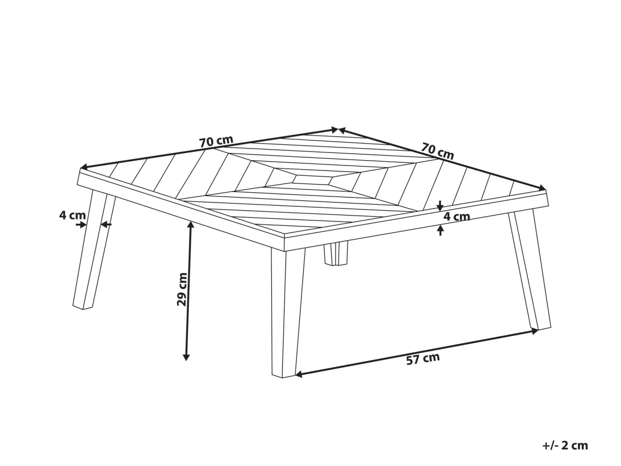 Billede 10 - Garden sofa & coffee table (Baratti)