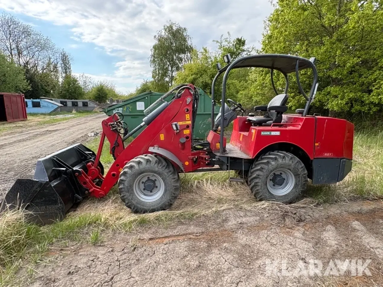 Billede 2 - Minilæsser Thaler 6122 P med grebklo og gafler