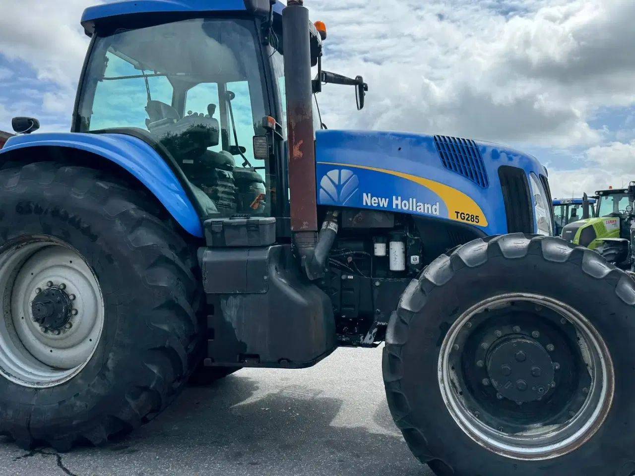 Billede 8 - New Holland TG285 MED AFFJEDRET FORAKSEL!