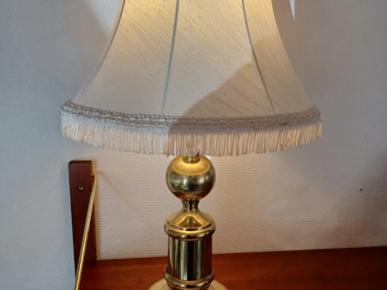 Billede 2 - Messing bordlampe