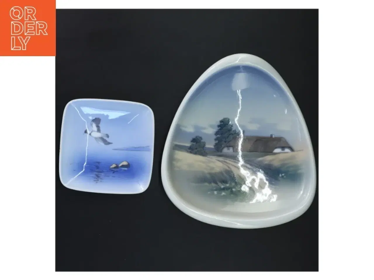 Billede 3 - 2 stk Royal Copenhagen porcelænsfade