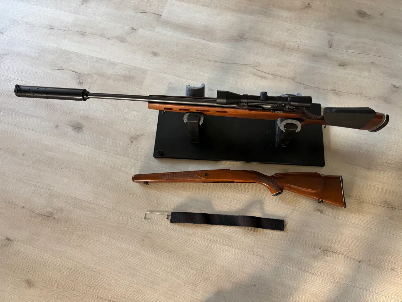 Billede 2 - Otterup M69 6,5x55 med jagtskæfter og baneskæfte