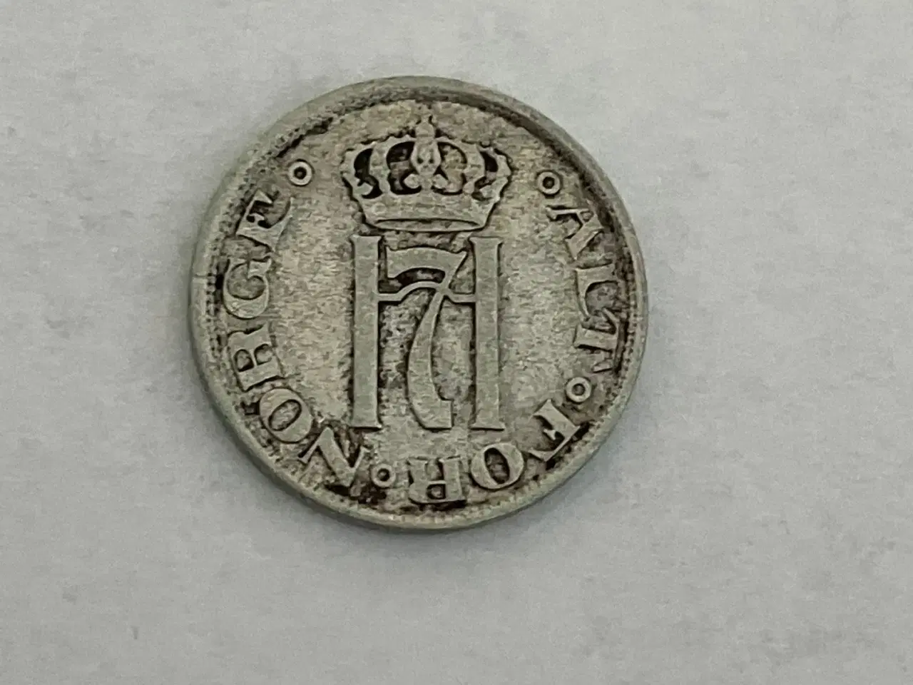 Billede 2 - 10 Øre 1913 Norge - Renset