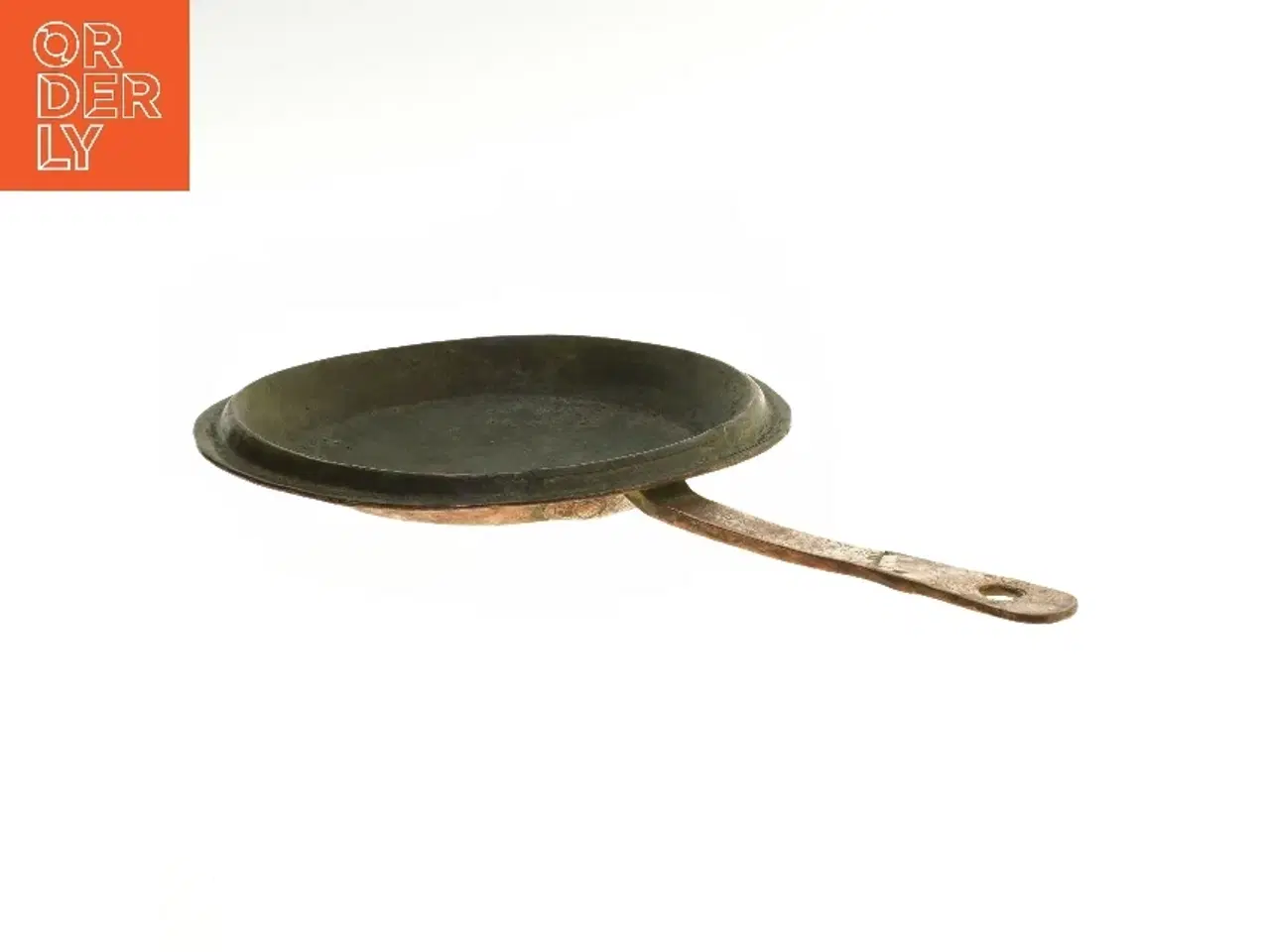 Billede 2 - Kobberstegepande Ø 30 cm (str. Ø 30 cm)