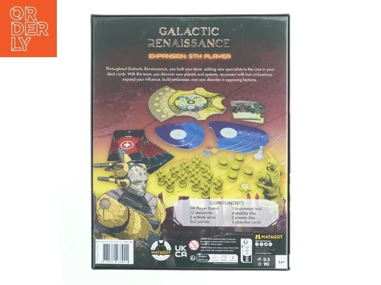 Billede 3 - Galactic Renaissance: Expansion 5th Player fra Matagot (str. 29x23 cm)