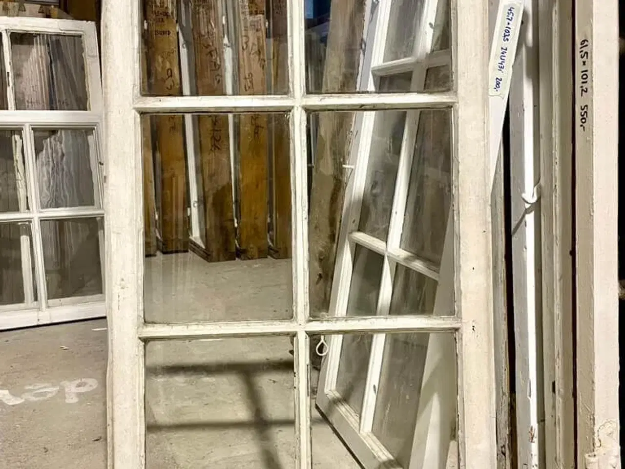 Billede 1 - Klassisk 6-ruders vinduesramme u. karm